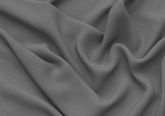 Lyra, Victoria Grey - Motorised Roman Blind - Image 4